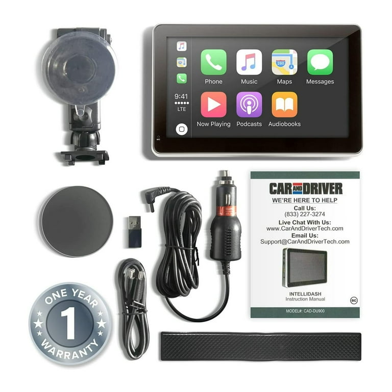 Car And Driver INTELLIDASH With Apple Carplay And Android, 47 OFF