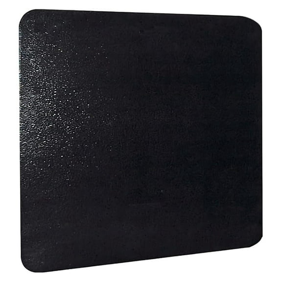 Stove Board - 32" x 28", Black, Steel - Fire Board for Wood Stoves, Pellet Stove Hearth Pad and Heat Protection