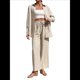 thumbnail image 3 of Traje de Verano para Mujer, de Dos Piezas, con Camisa, Pantalones y Ropa Deportiva Informal para Playa y Vacaciones Albaricoque L, 3 of 10