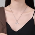 thumbnail image 3 of Rynsito Dog Necklace for Women, Sterling Silver Dog Love Heart Paw Puppy Necklace, Valentine Jewelry Gifts, 3 of 6
