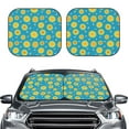thumbnail image 2 of Fotbe Bee Sunflower 2-Piece Car Windshield Sun Shade | Sun Blocker for Car Windshield | Foldable Automotive Interior Accessories for Sun Protection-Medium, 2 of 7