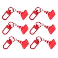 thumbnail image 4 of 6pcs Mini Traffic Cone Keychain Safety Cones Key Ring Creative Pendant Traffic Cone Key Chain Key Holder Fun Party Favors For Bags Hanging Charm, 4 of 8