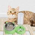thumbnail image 6 of Automatic Feeder Cat Bowl Water Station with Non-slip Base and Detachable Parts for Indoor Kittens Puppies, 6 of 9