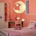 thumbnail image 3 of LED Pendant Light, Modern Moon Star Shape LED Pendant Lamp Chandelier Ceiling Light , Warm White, 3 of 9