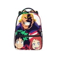 thumbnail image 2 of My Hero Academia Backpack, Anime Daypack Backpack, Casual Travel Laptop Backpack, Lightweight Large Capacity Book Bag, Fit 15 Inch Laptop, 2 of 7