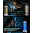 thumbnail image 5 of Cordless Bug Zapper Outdoor Rechargeable 2 in 1 Wireless Mosquito Killer Lamp Bug Zapper Electric Trap Ideal Fly Zapper Indoor for Patio, Home, Backyard, Yard, Garden, Campsite (white), 5 of 5