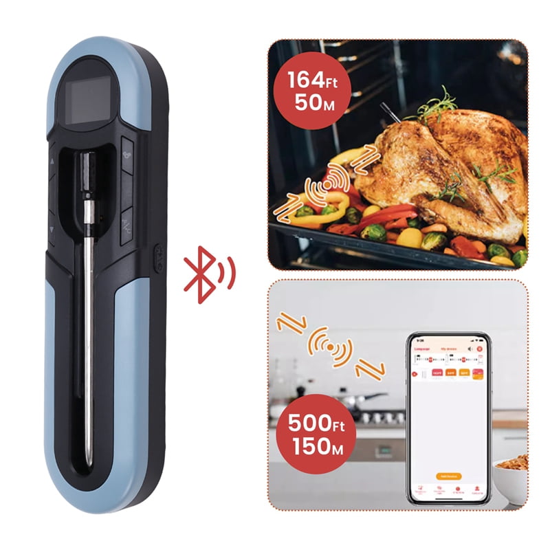 Wireless Thermometer Food Meat Steak Digital Bluetooth Barbecue Accessories Kitchen Oven Grill BBQ Smart Thermometers A