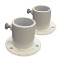 thumbnail image 1 of Blue Wave Aluminum Deck Flanges for Above Ground Pool Ladder - Pair, 1 of 1