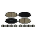 thumbnail image 3 of Detroit Axle - 4pc Rear Brake Pads Kit for Dodge Grand Caravan Journey Chrysler Town & Country Ram C/V VW Routan Ceramic Brake Pads w/ Hardware Replacement, 3 of 7