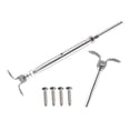 thumbnail image 5 of simhoa Deck Cables Railing Kit, for 1/8" Steel Cable, for Wood Post Reliable Stainless Steel Parts for Wire Rope Cable, 5 of 9