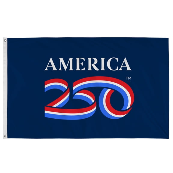 A250 3'x5' Durable Polycotton American Flag with Grommets