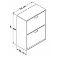 thumbnail image 2 of Zapatera Becán Color Blanco  Mueble Compacto para Recámara  Ahorra Espacio y Almacena hasta 12 Pares  Diseño Moderno con 2 Compartimentos Abatibles, 2 of 9