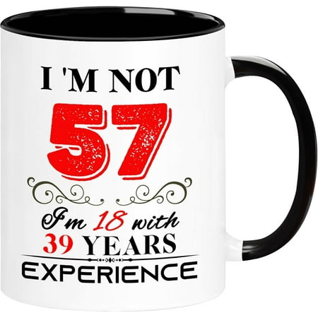 

1967 57th Birthday Mug for Women Men Turning 57 Year Old Birthday Gifts for Mom Dad Grandma Grandpa Wife Husband Daughter Sister Best Friends Coworkers Her Him 11oz Coffee Cup