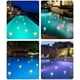 thumbnail image 2 of Luz de piscina flotante RGB Luz de piscina solar 600mAh para piscina (1pc), 2 of 6