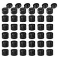 thumbnail image 1 of 36pcs 24/410 Flips Top Caps for Bottles Replacement Plastic Reusable Non-Spill Bottle Lid , Black, 1 of 5