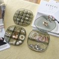 thumbnail image 3 of Earring Organizer,Stackable 3-Layers Clear Jewelry Box with Lid,Stud Earring Organizer for Women Girls,Earring Box Display Holder for Earrings Ring St, 3 of 4