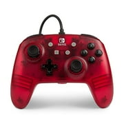 A Power Enhanced Wired Controller For Nintendo Switch - Red Frost (Nintendo Switch)