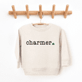 thumbnail image 2 of Bump and Beyond Designs St. Patrick's Day Shirt for Toddlers, Charmer Sweatshirt (Natural 3T), 2 of 5