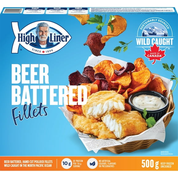 High Liner Filets en pâte à la bière 500 g