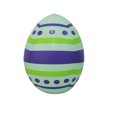 thumbnail image 1 of Huevo inflable de Pascua en PVC para decoración de jardín, color morado vibrante (35x27x27cm) - ¡Diversión festiva para toda la familia!, 1 of 7