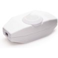 thumbnail image 1 of Regulador de intensidad de luz, interruptor giratorio con 220-230 V, blanco, pulsador para LED regulable, 1 of 4