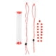 thumbnail image 5 of Herramienta de alimentación para pájaros, comedero para pájaros en forma de tubo de 30 cm/11,8 pulgadas, comedero para pájaros colgante, tubo alimentador para colibríes, eficiencia maximizada, 5 of 8