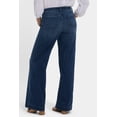 thumbnail image 4 of NYDJ Women's Wide Leg Jeans In Petite With 1 1/2" Hems, 4 of 5