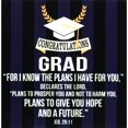 thumbnail image 1 of Congratulations Grad Midnight Black 2.5 x 2.5 Vinyl Refrigerator Magnet, 1 of 5