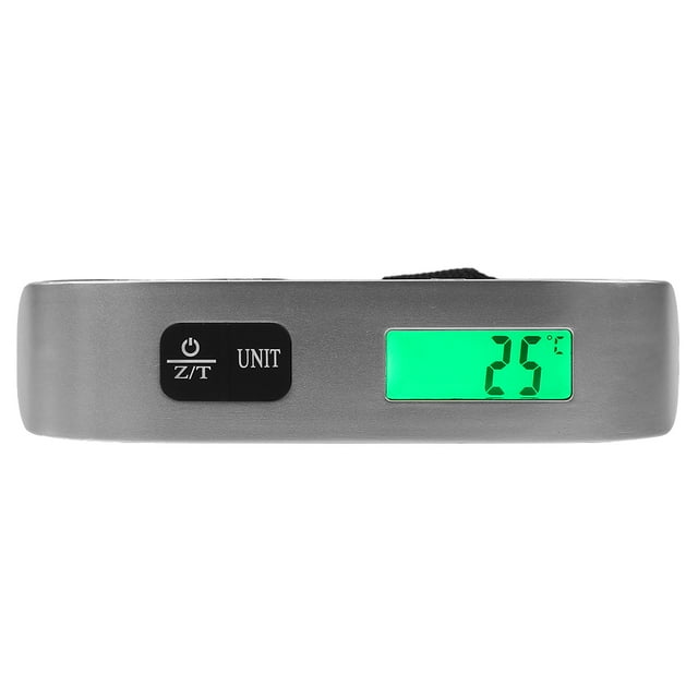 Equipaje Digital Maleta Bolsa Báscula Plata 50 Kg, Pantalla LCD Portátil De Mano