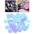 thumbnail image 3 of yotijay 130 Pcs Round Flat Sequins Paillettes for Wedding Party Decor, 3 of 9