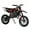 Blue, variant on Mini Kid Dirt Bike, 49CC 2-Stroke Gas Powered Motorcycle with Off-Rode Tire, Front Rear Disc Brakes, Shock Absorption Pocket Motorbike, Up to 25 Mph, Max Load 330 LBS