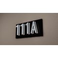 thumbnail image 3 of Modern Lights Ll5c Lumaletters 5" Tall Backlit Led Address Letter - Black, 3 of 7