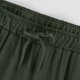 thumbnail image 3 of Pantalones de Cintura Elástica de Pierna Ancha para las Mujeres, Cordón de Lino Casual, Pantalones Recortados para las Mujeres, 3 of 7