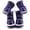 Purple, variant on 4 Pcs/Sets Puppy DOgs Winter Snow Boots Casual Dog Shoes Pet Slip-resistant Shoes Teddy Dog Shoe
