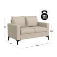 thumbnail image 6 of Hillsdale Furniture Alamay Upholstered Loveseat, Oatmeal, 6 of 10