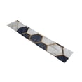 thumbnail image 3 of White Navy Hexagons (2) Table Runner, Seasonal Fall Winter Kitchen Dining Table Decoration for Home Party Decor 13 x 90 Inch, 3 of 4