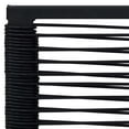 thumbnail image 5 of vidaXL Garden Chairs 2 pcs PVC Rattan Black, 5 of 5