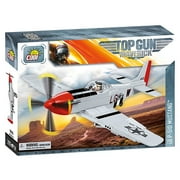 COBI - Top Gun Maverick P-51D Mustang 265 Piece Construction Blocks Building Kit, Scale 1:35