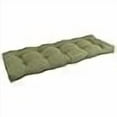thumbnail image 3 of Blazing Needles Twill Tufted Bench Cushion, 51" x 19", Sage, 3 of 4