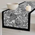 thumbnail image 1 of Vargottam 100% Cotton Table Runner - Double Layered with Side Borders - Table Linen - Floral Print for Dining, Console & Coffee Tables, 1 of 6
