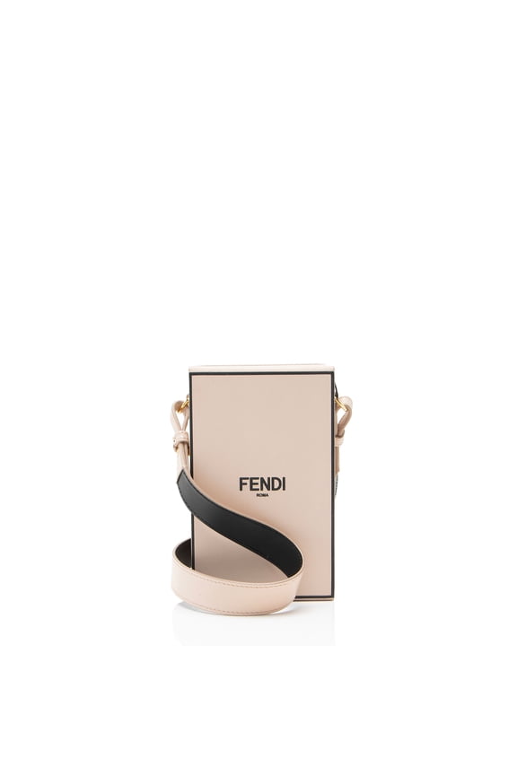 Pre-Owned Fendi Leather Vertical Box Shoulder Bag