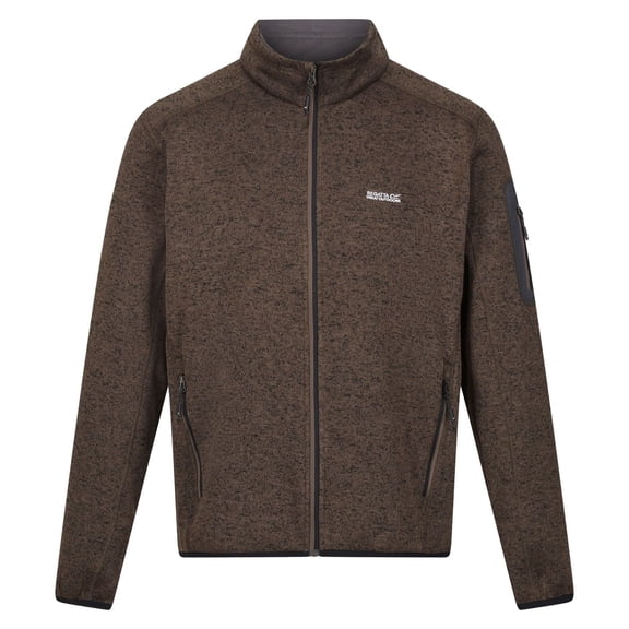 Regatta Mens Newhill Marl Full Zip Fleece Jacket