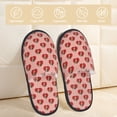 thumbnail image 2 of Honeii Basset hound dog with paw Print Furry Slippers Bedroom Slippers for Women and Men Fuzzy Plush Comfy Faux Fur Lined Slide Shoes -Medium, 2 of 8