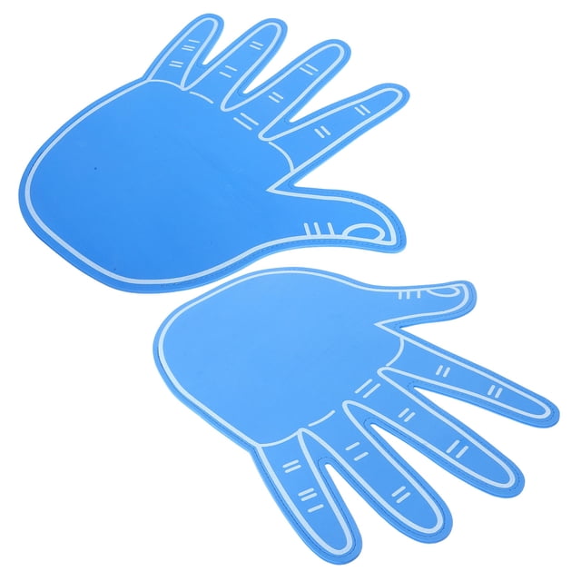 EXHUMKY 2Ud Guantes Animadores De Espuma Eva Para Uso En Eventos Deportivos Y Reuniones Masivas