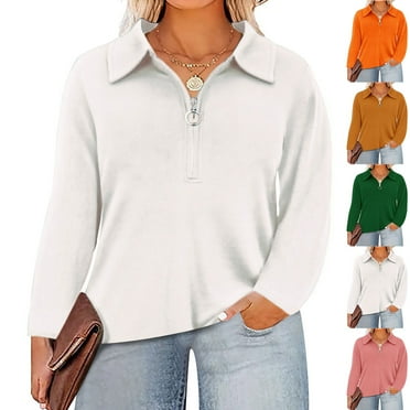 Kapxumo New & Trending Fashion Women's Casual Fashion Solid Color Long Sleeve Waistband V-Neck Tops, Comfortable Everyday Blouse for Layering Clearance Sales Today Deals Prime