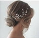 thumbnail image 2 of Diadema dorada con diamantes de imitación para novia, diadema de cristal, accesorios para el cabello para mujeres y niñas (35cm) (paquete de 1) (dorado), 2 of 5