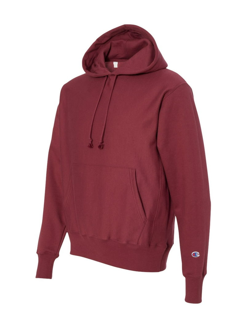 Champion Men's Men' Reverse Weave Fleece Pullover Hoodie, Maroon