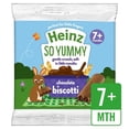 thumbnail image 3 of Heinz So Yummy Chocolate Biscotti Baby Food Snacks 7+ Months 60g, British Import (Pack of 3), 3 of 3
