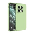 thumbnail image 1 of Luxury Shockproof Phone Case for Oneplus 10 Pro 10T 10R 10Pro 5G Simple Square Liquid Silicone Original Soft Back Cover Housing Green Oneplus 10R, 1 of 6
