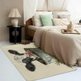 thumbnail image 2 of Cartoon Cow Carpet,4x5 Area Rug, Non Slip Low Pile Soft Machine Washable, Cute Cow Area Rugs, Funny Aniaml Cow Rugs for Bedroom Living Room Rug 17&-85, 2 of 7